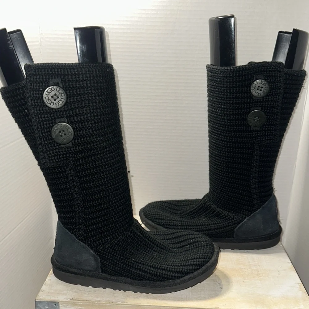 UGG Cardy II Black 1017328K Kid's / Youth Winter Boot